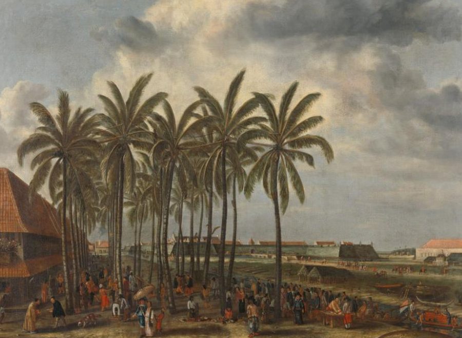 The Castle of Batavia, painted by Andries Beeckman around 1661